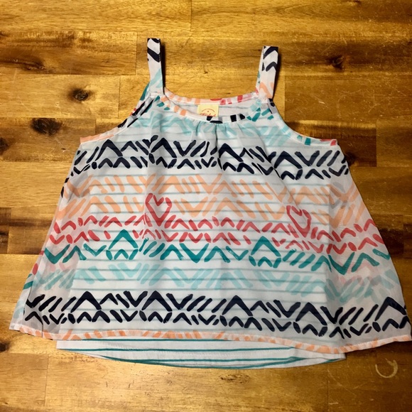Girls Like New Tank Top Size 7/8 - Picture 1 of 5